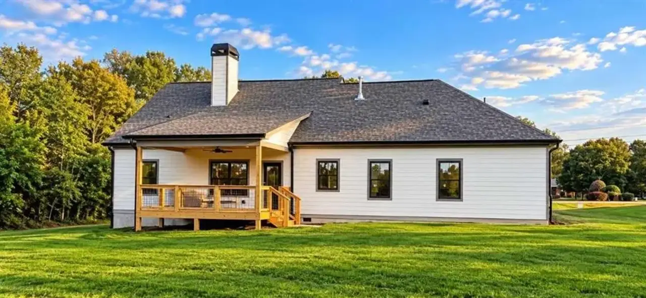 Exterior details and patio area of a home in , Loganville (Image 2).
