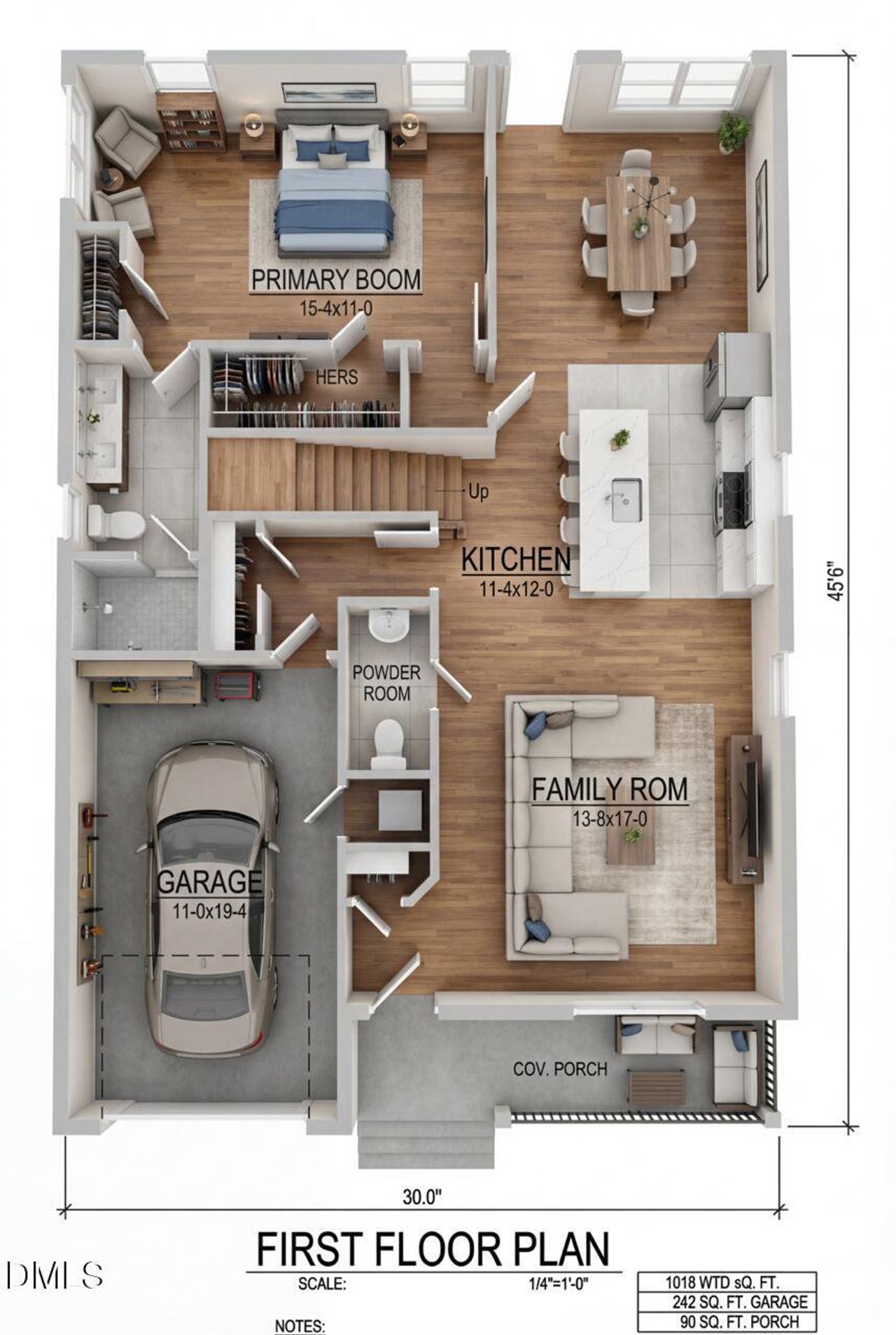 Downstairs