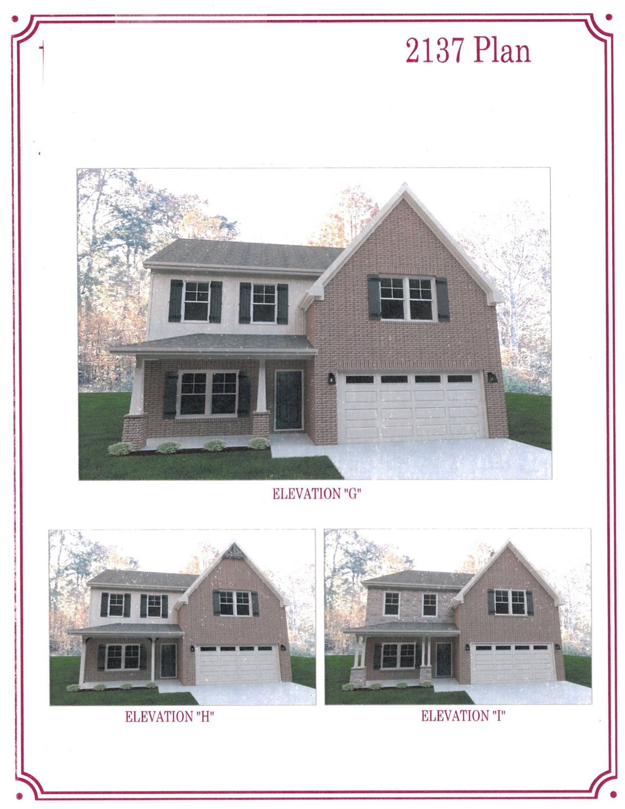 Exterior rendering of this home design in Brandon Woods, Spring Hill, TN (Image 2). Exterior rendering of this home design in Brandon Woods, Spring Hill, TN (Image 2).