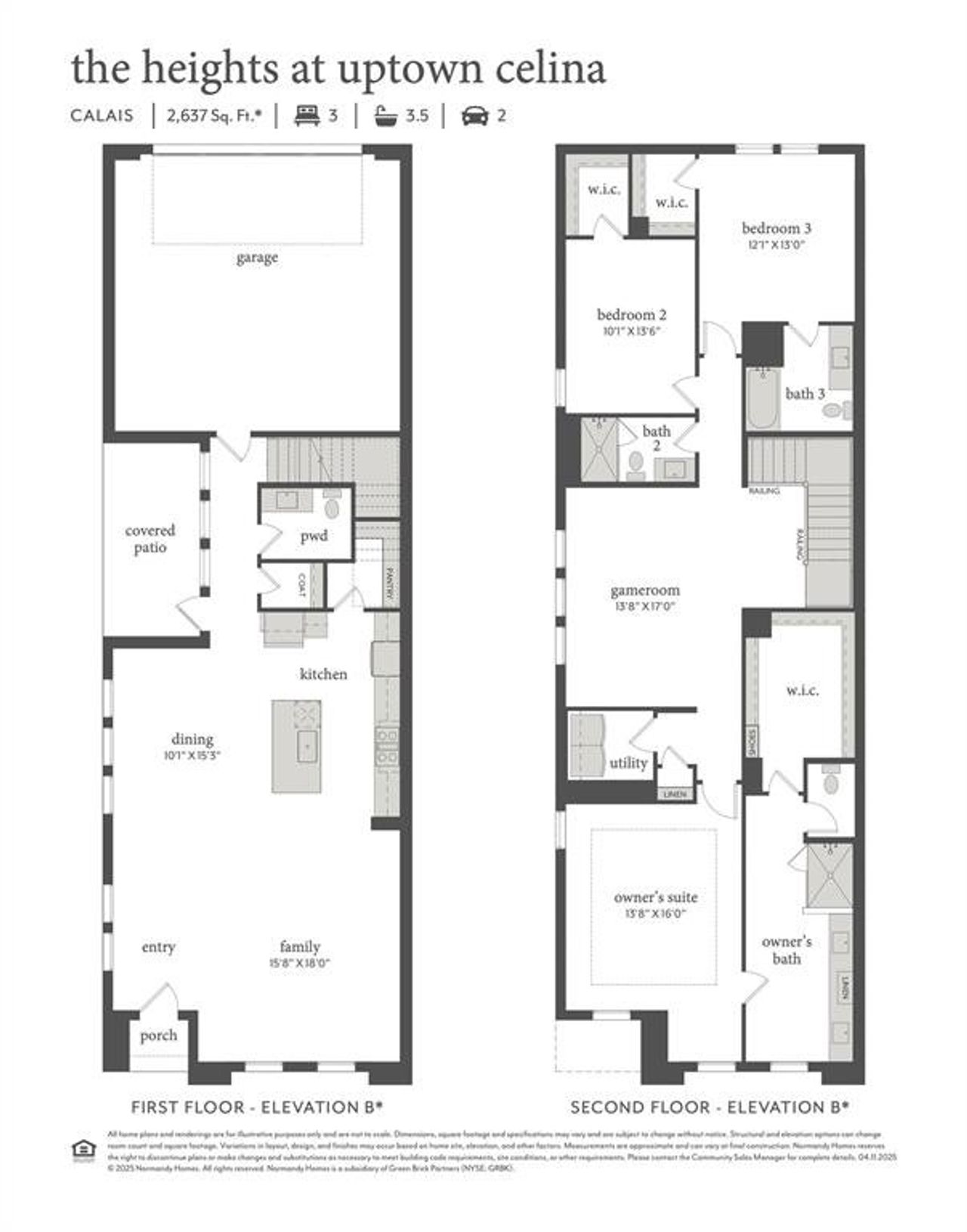 Featuring a wonderful blend of open and inviting living spaces with spacious bedrooms, our Calais plan offers everything you have been searching for!