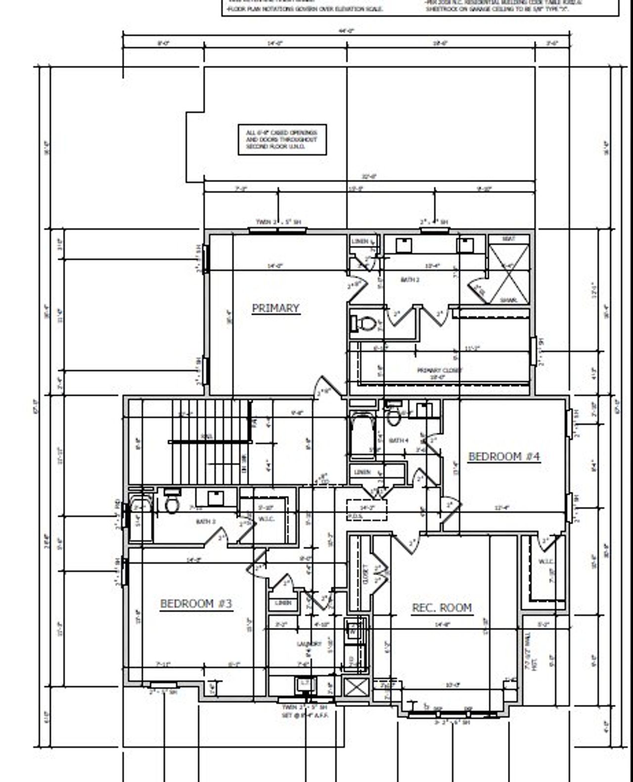 2D floor plan layout of this home in Raleigh Proper, Raleigh, NC (Image 2).