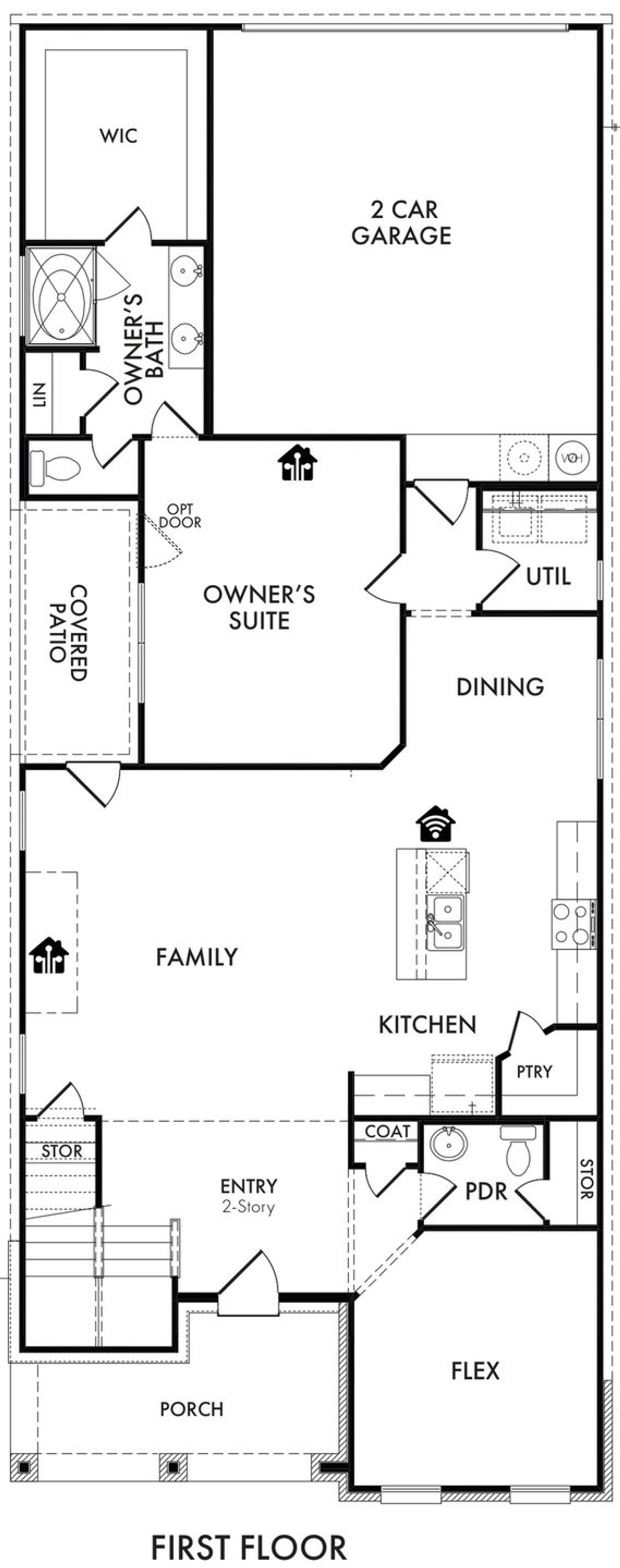 2D floor plan layout of this home in Heartland, Heartland, TX (Image 2). 2D floor plan layout of this home in Heartland, Heartland, TX (Image 2).