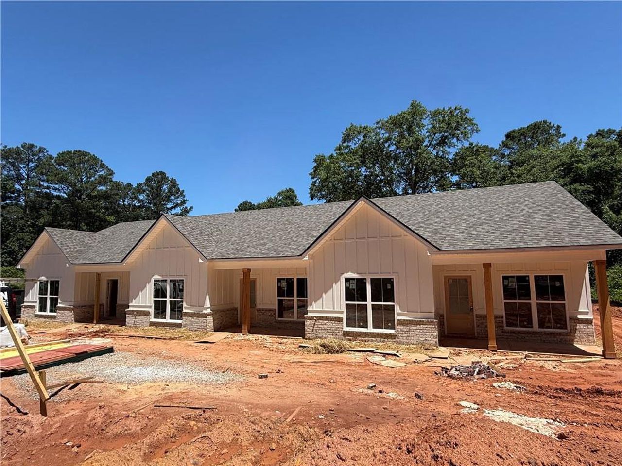 In-progress construction of a new home in , Carrollton, GA (Image 2).