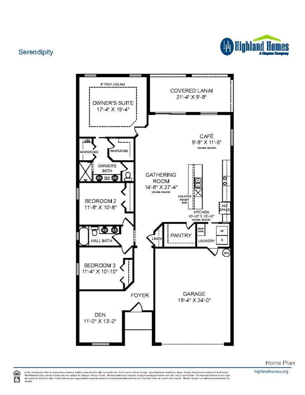 Serendipity - Home Layout