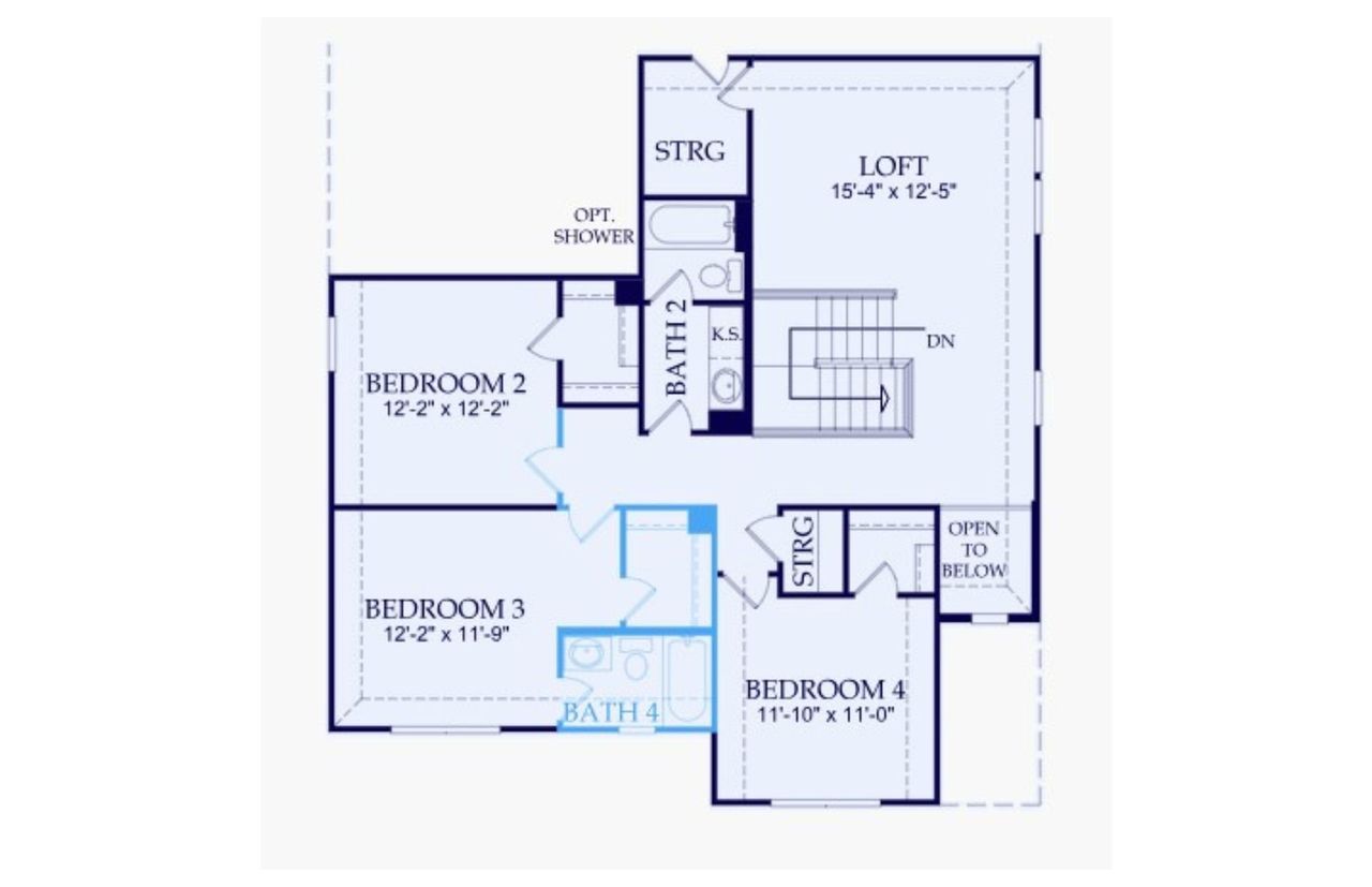 2D floor plan layout of this home in Lago Mar, Texas City, TX (Image 2).