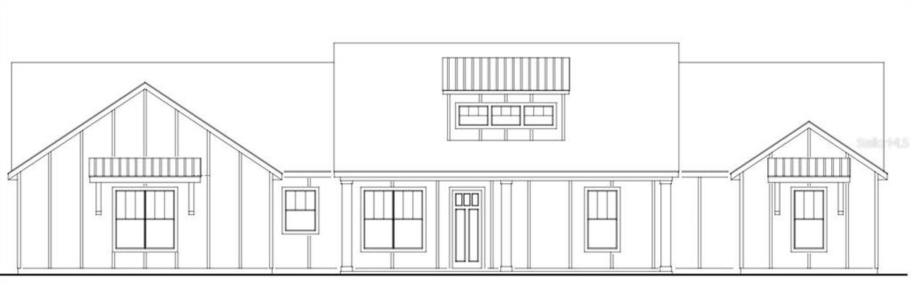 Exterior rendering of this home design in , Ocala, FL (Image 2).