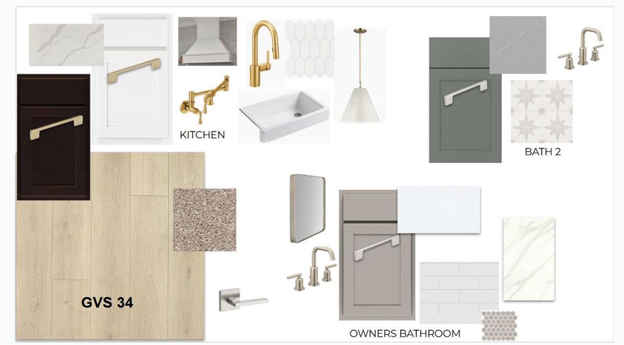 Design selections for 202 Highland Street Design selections for 202 Highland Street