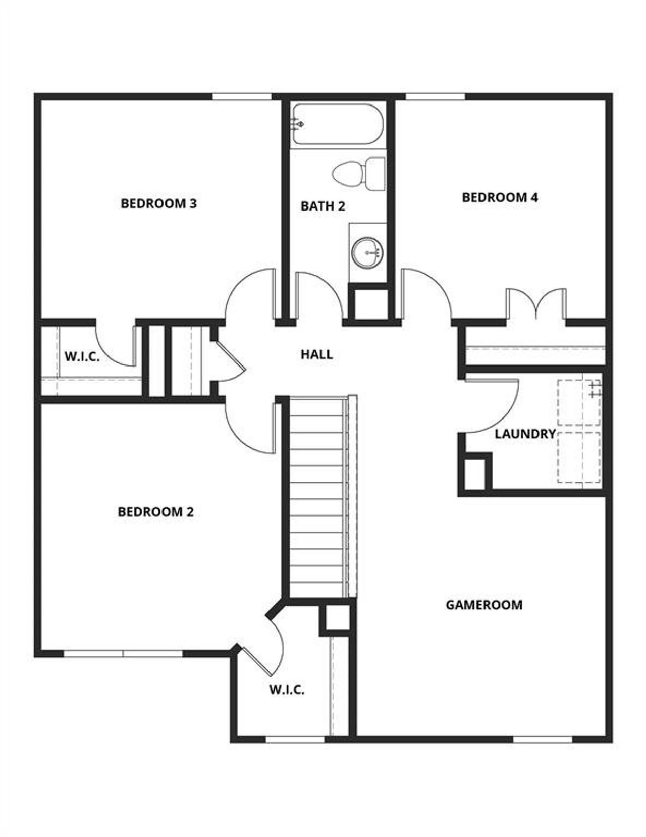 View of home floor plan