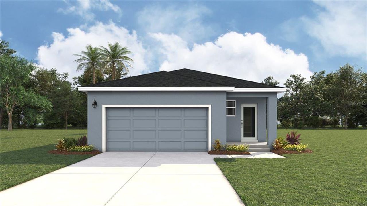 Front exterior of a new home in , St. Petersburg, FL, highlighting curb appeal (Image 2). Front exterior of a new home in , St. Petersburg, FL, highlighting curb appeal (Image 2).