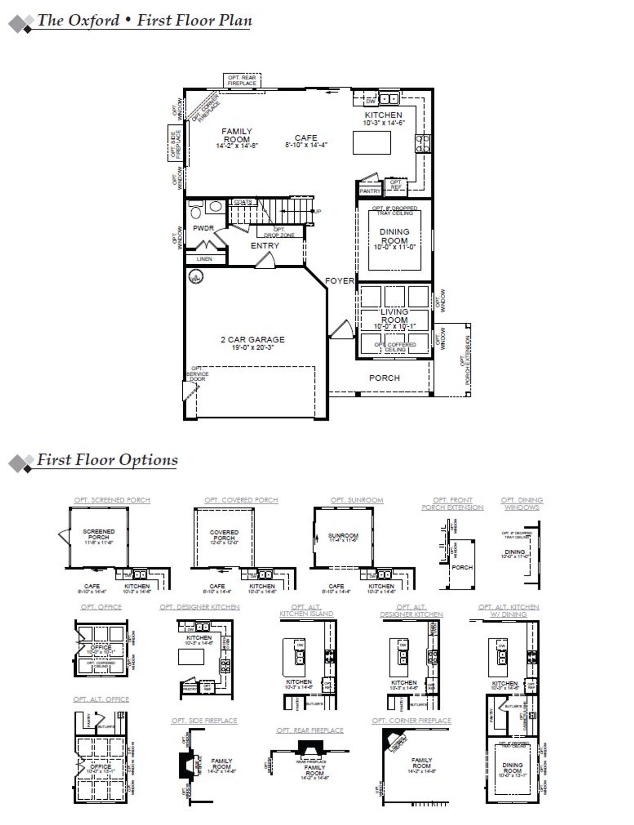 2D floor plan layout of this home in Harrington, Greenville, SC (Image 2).