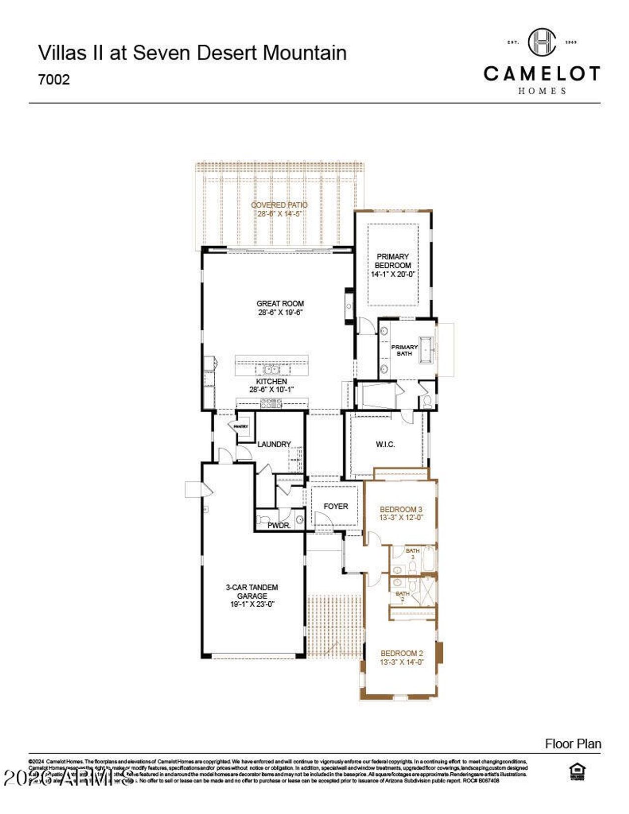 7002 Floor plan