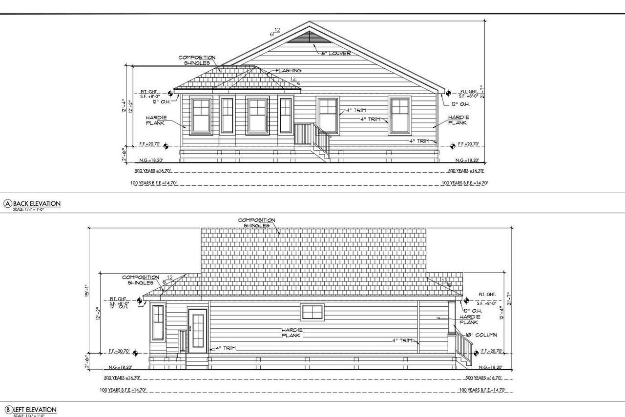 Exterior rendering of this home design in , Baytown, TX (Image 2).