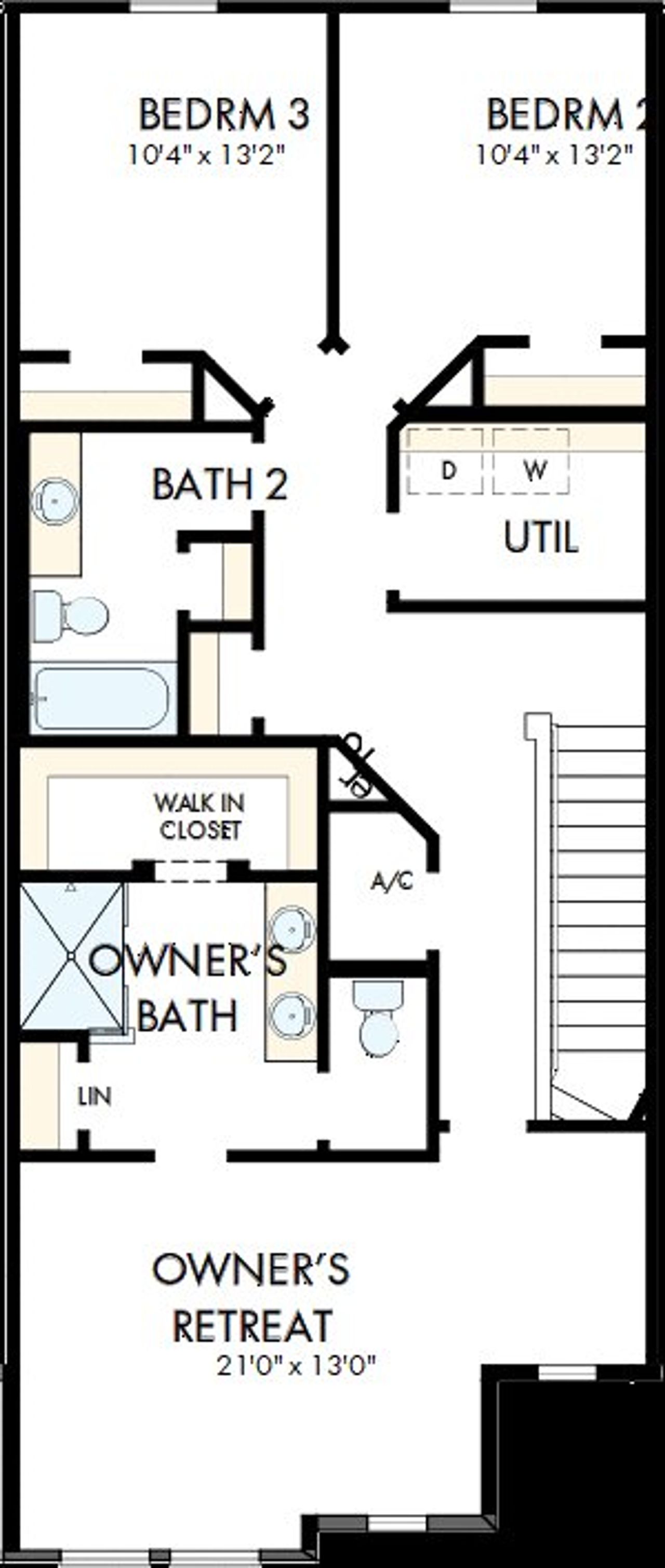2D floor plan layout of this home in Palmeras at Crossprairie – The Palms Collection, St. Cloud, FL (Image 2). 2D floor plan layout of this home in Palmeras at Crossprairie – The Palms Collection, St. Cloud, FL (Image 2).