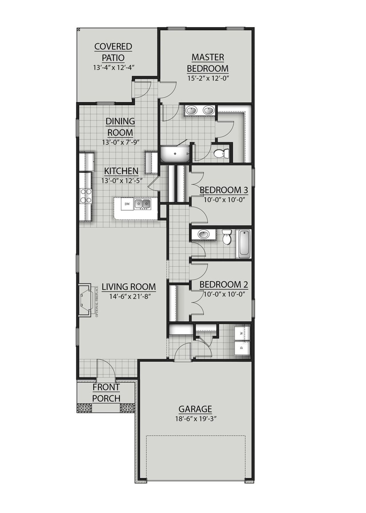 The Rutherford II H Floor Plan by DSLD Homes The Rutherford II H Floor Plan by DSLD Homes