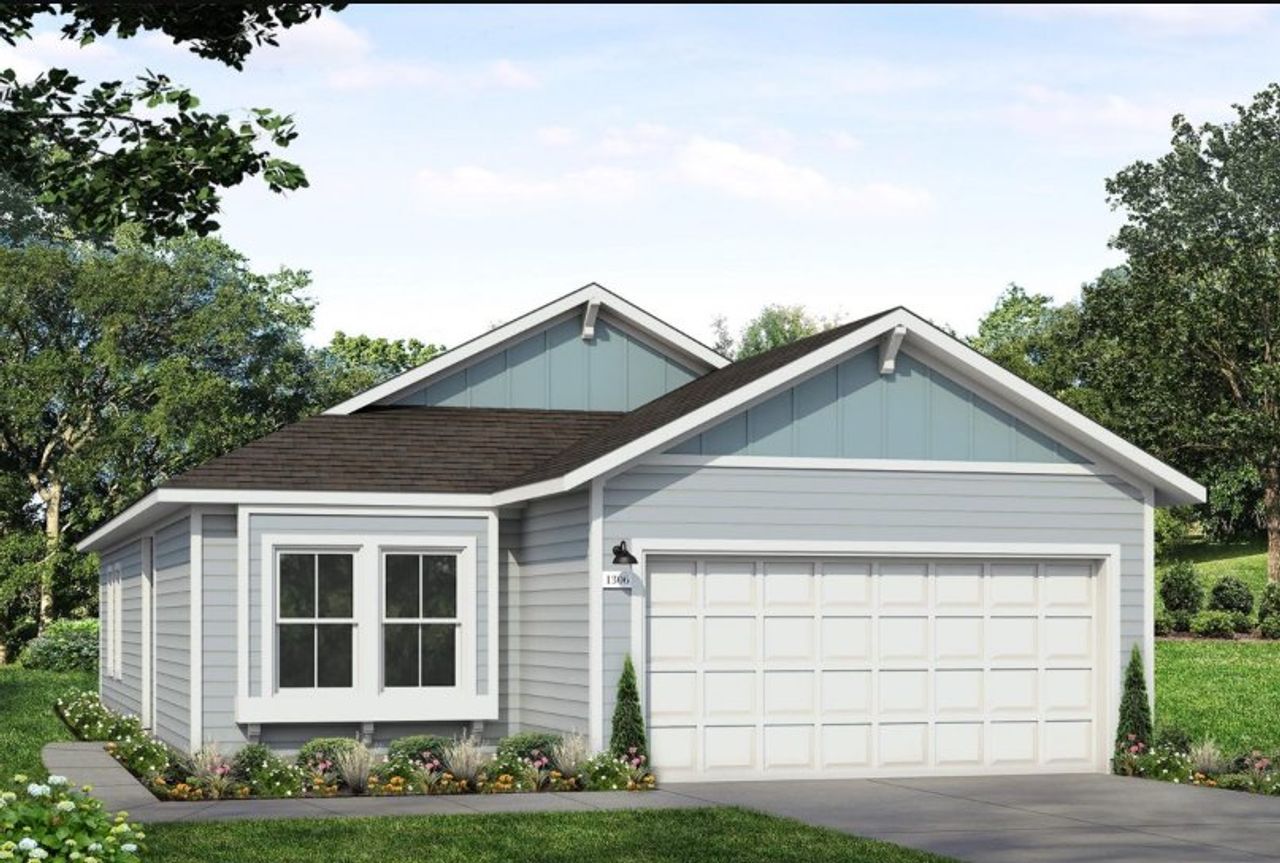 Image 2 representing the 1306 by Brohn Homes in Harvest Ridge, Elgin, TX. Image 2 representing the 1306 by Brohn Homes in Harvest Ridge, Elgin, TX.