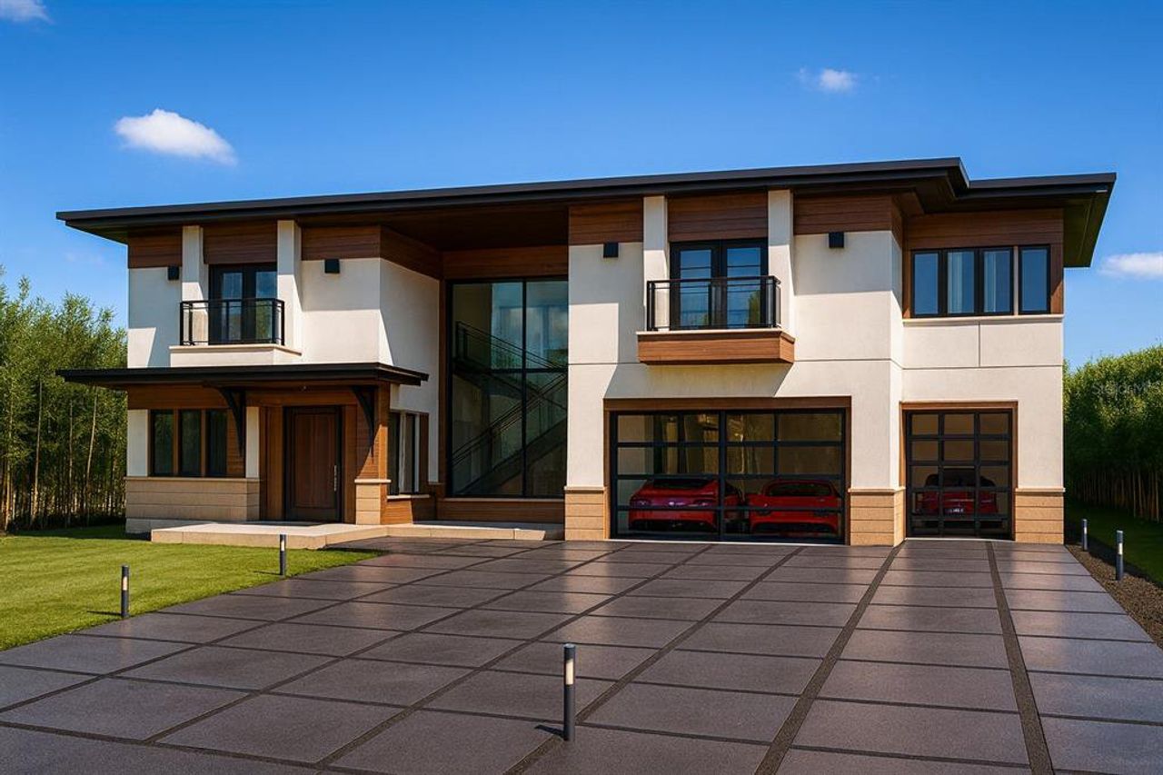 Front exterior of a new home in , Maitland, FL, highlighting curb appeal (Image 2).