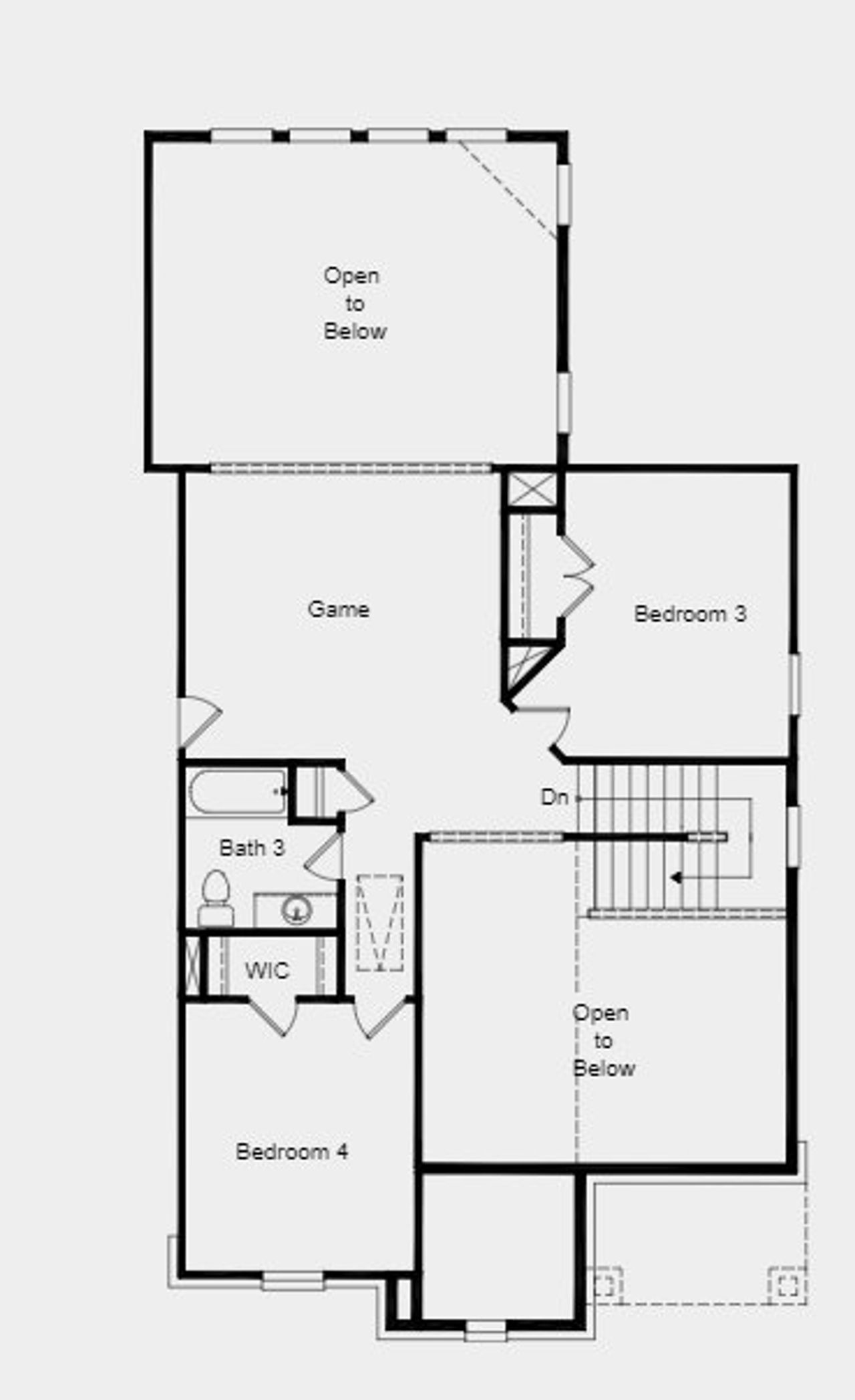 Image 2 representing the Amber by Taylor Morrison in Parkside on the River 60s, Georgetown, TX.