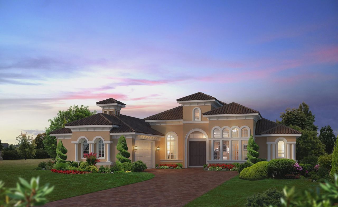 Representative exterior photo of a completed home built from the Isabella by ICI Homes in Live Oak Estates, Orlando, FL (Image 2).