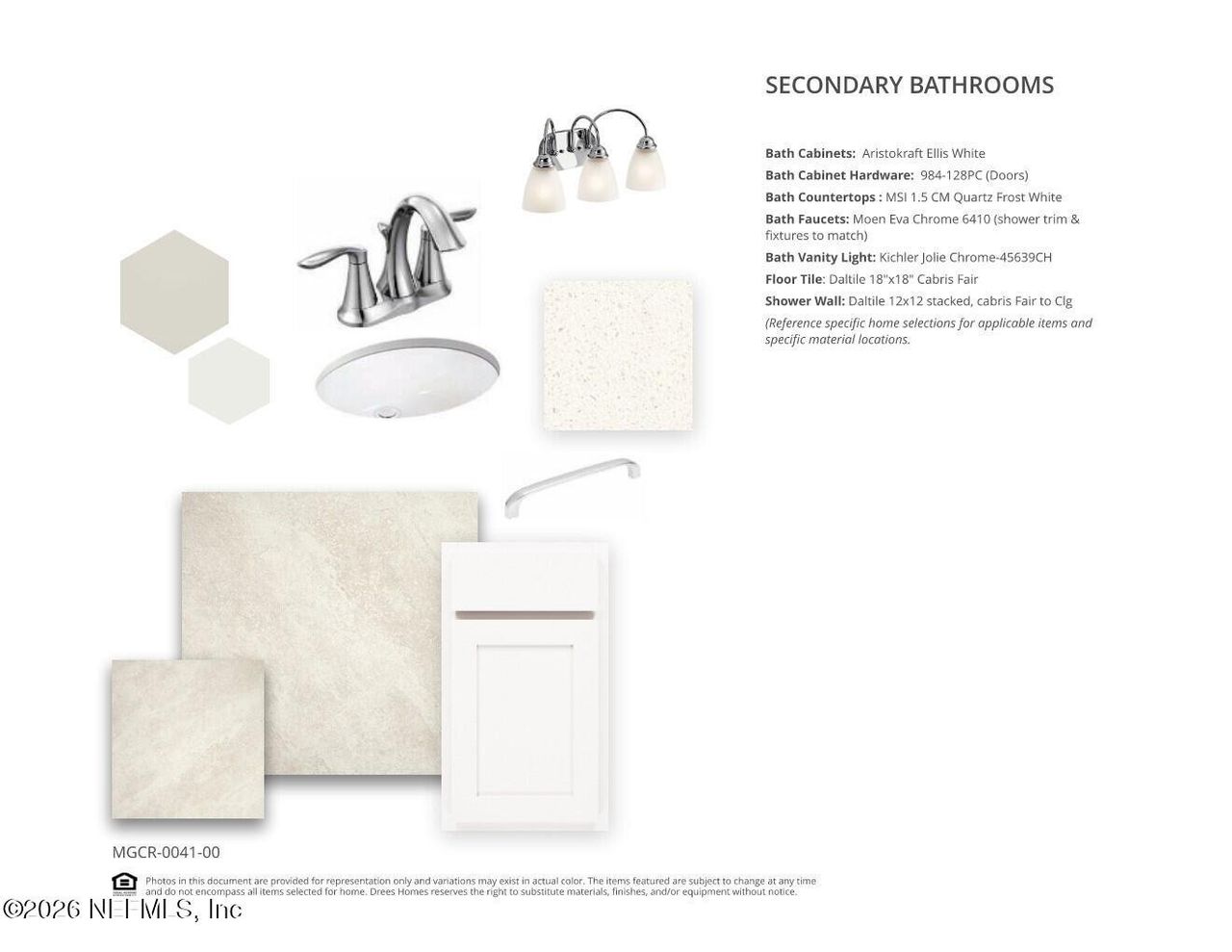 Sample of building materials used in homes in McGirt's Creek, Yulee (Image 2).
