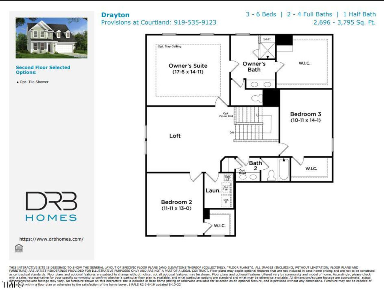 PAC - Drayton3 - Lot 12 - Second Level