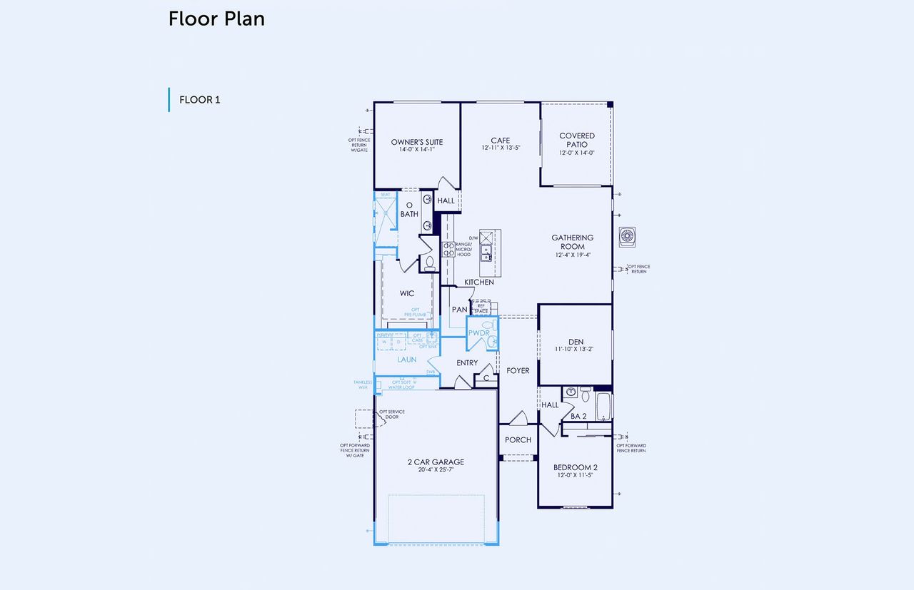 2D floor plan layout of this home in Sun City Anthem at Merrill Ranch, Florence, AZ (Image 2). 2D floor plan layout of this home in Sun City Anthem at Merrill Ranch, Florence, AZ (Image 2).