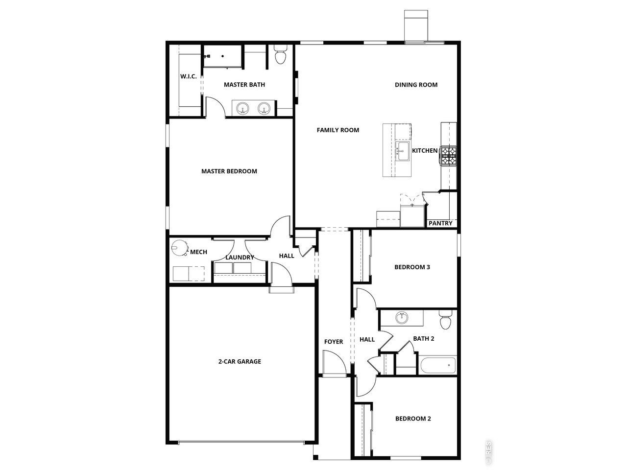 2D floor plan layout of this home in , Berthoud, CO (Image 2). 2D floor plan layout of this home in , Berthoud, CO (Image 2).
