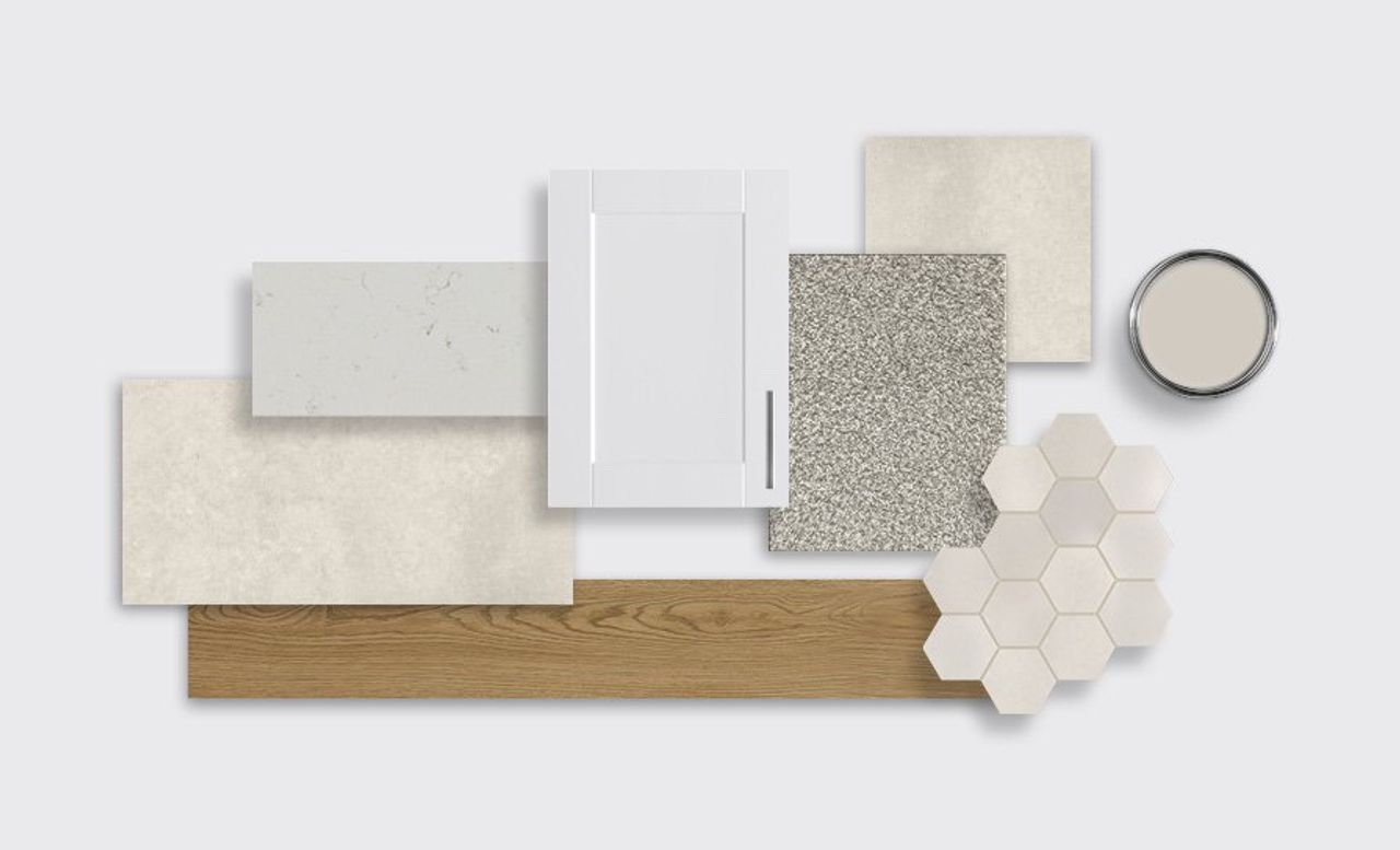 Sample of building materials used in homes in Lakehaven - Spring Series, Farmersville (Image 2).