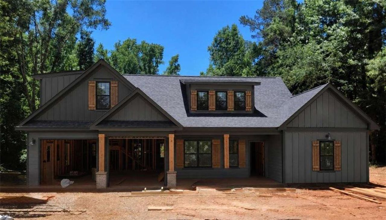 In-progress construction of a new home in , Bowdon, GA (Image 2). In-progress construction of a new home in , Bowdon, GA (Image 2).