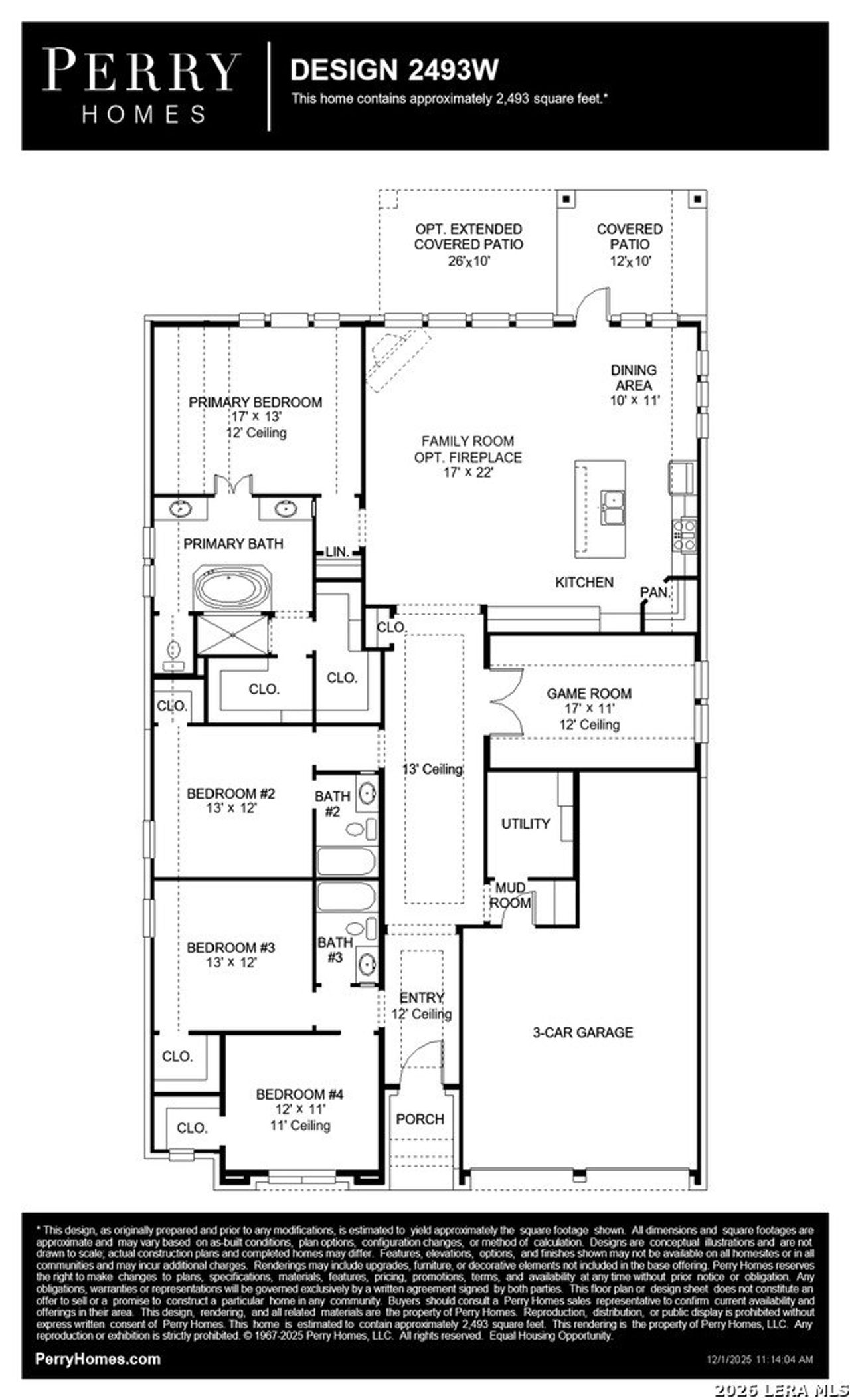 2D floor plan layout of this home in Cibolo Valley Heights, Cibolo, TX (Image 2).