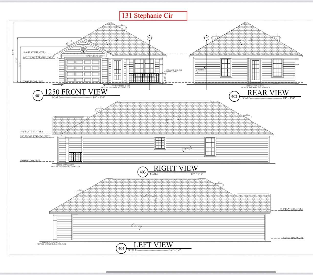 Exterior rendering of this home design in , Summerville, SC (Image 2).