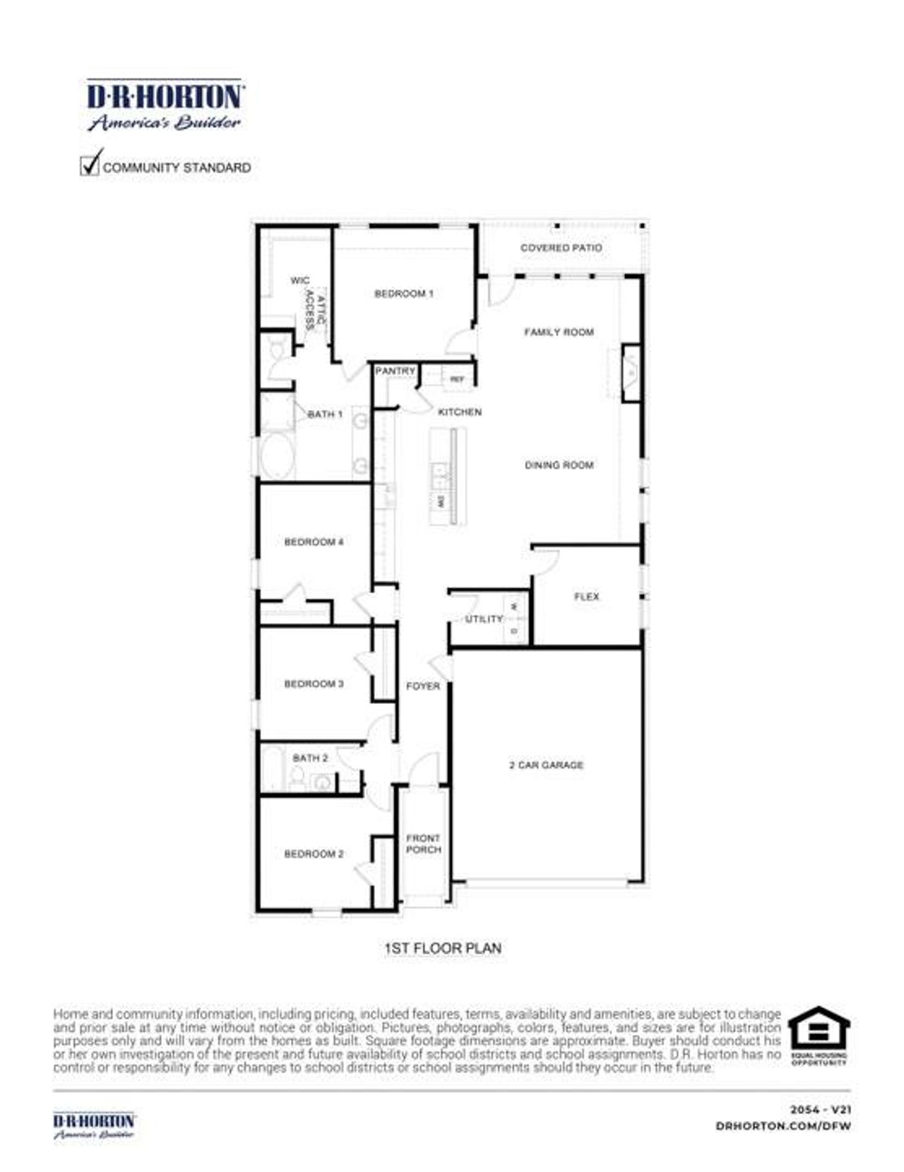 2D floor plan layout of this home in Madera, Royse City, TX (Image 2). 2D floor plan layout of this home in Madera, Royse City, TX (Image 2).