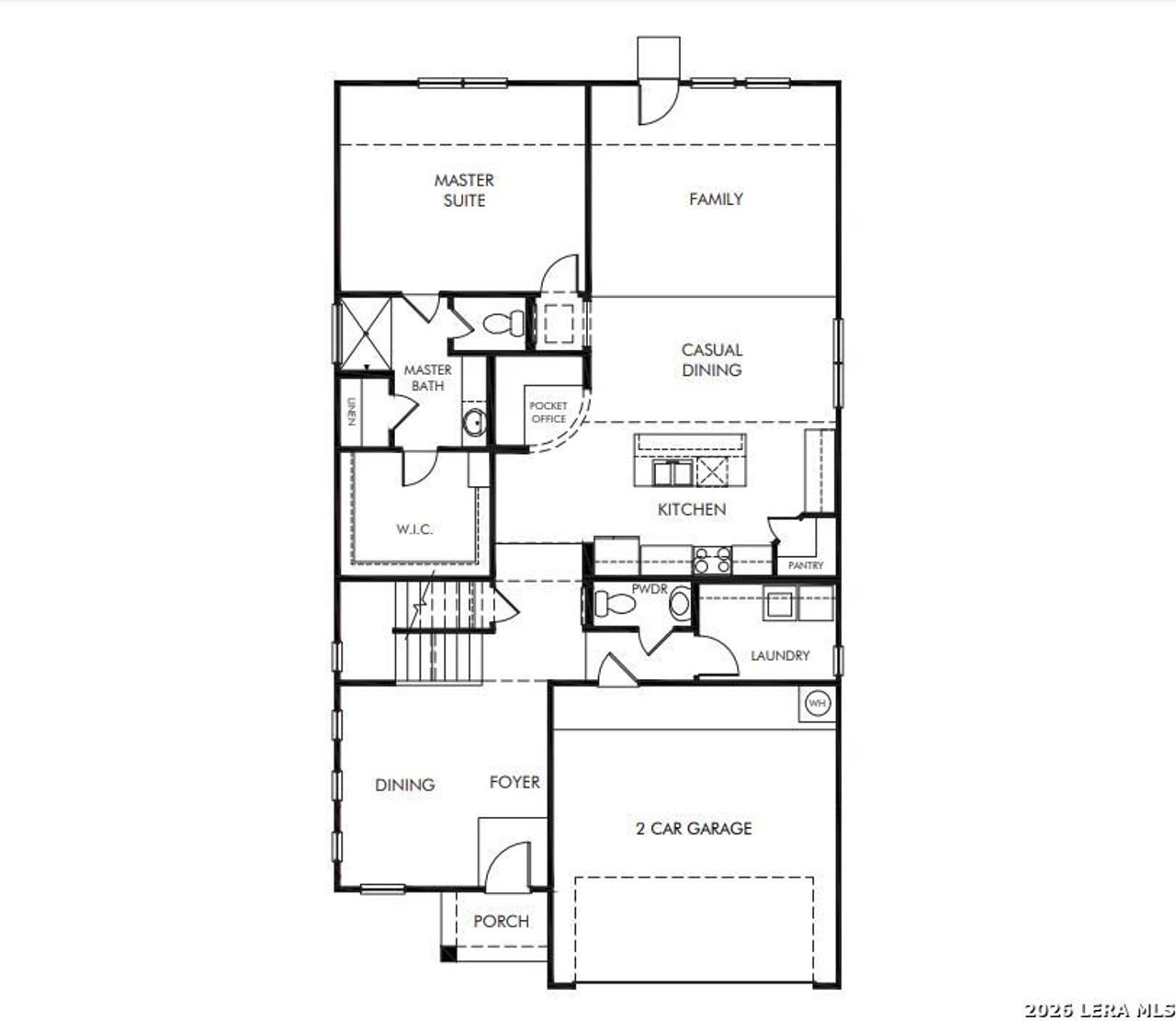2D floor plan layout of this home in Lantana - Premier Series, Marion, TX (Image 2). 2D floor plan layout of this home in Lantana - Premier Series, Marion, TX (Image 2).