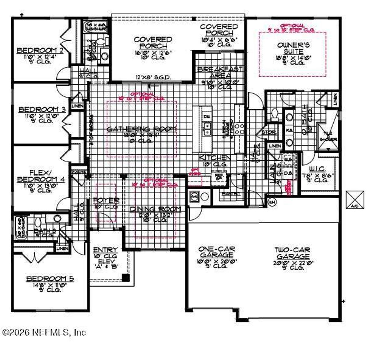2D floor plan layout of this home in Katie Cove, Jacksonville, FL (Image 2). 2D floor plan layout of this home in Katie Cove, Jacksonville, FL (Image 2).