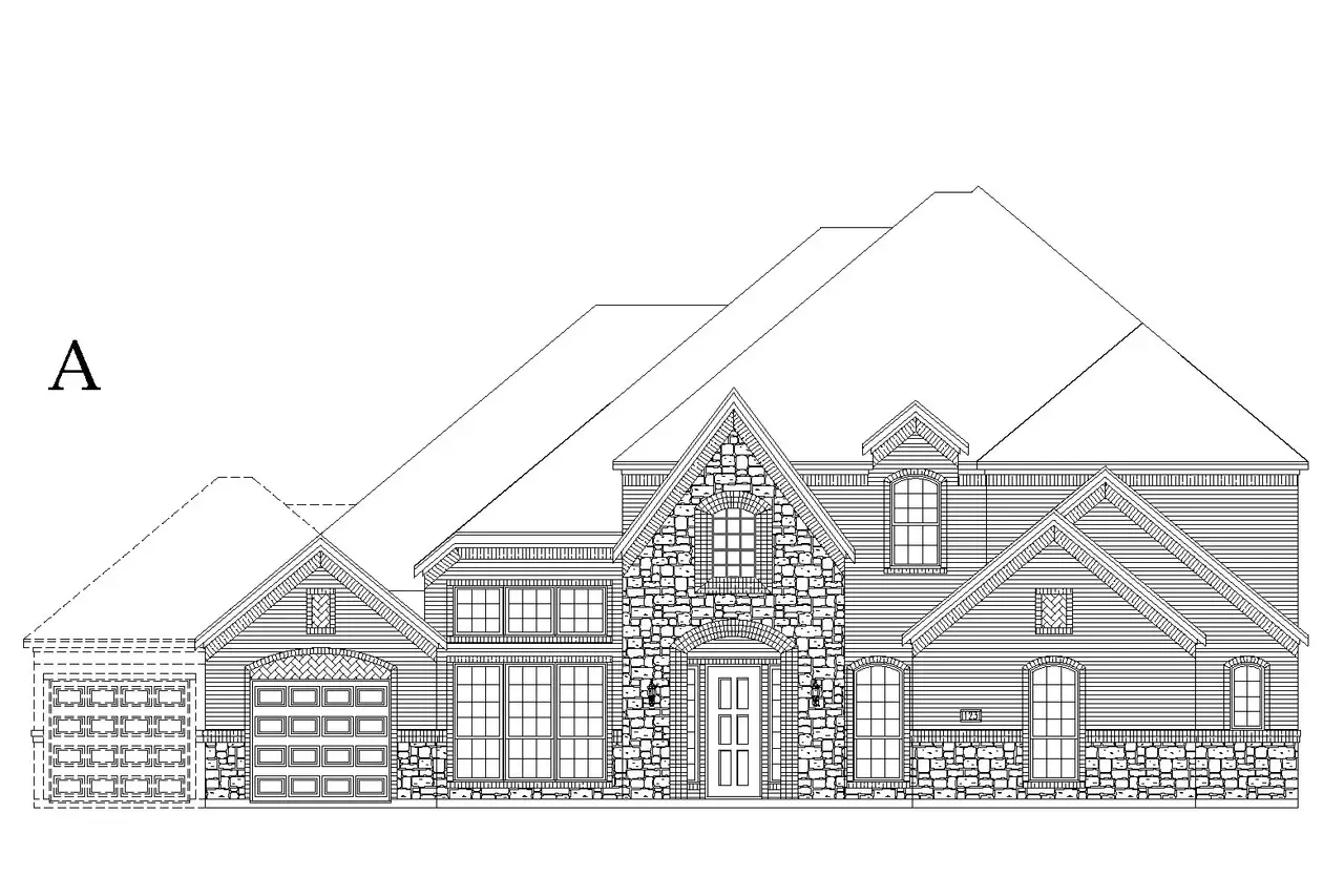 Representative rendering of the exterior for the Devonshire by Windsor Homes (Image 2).