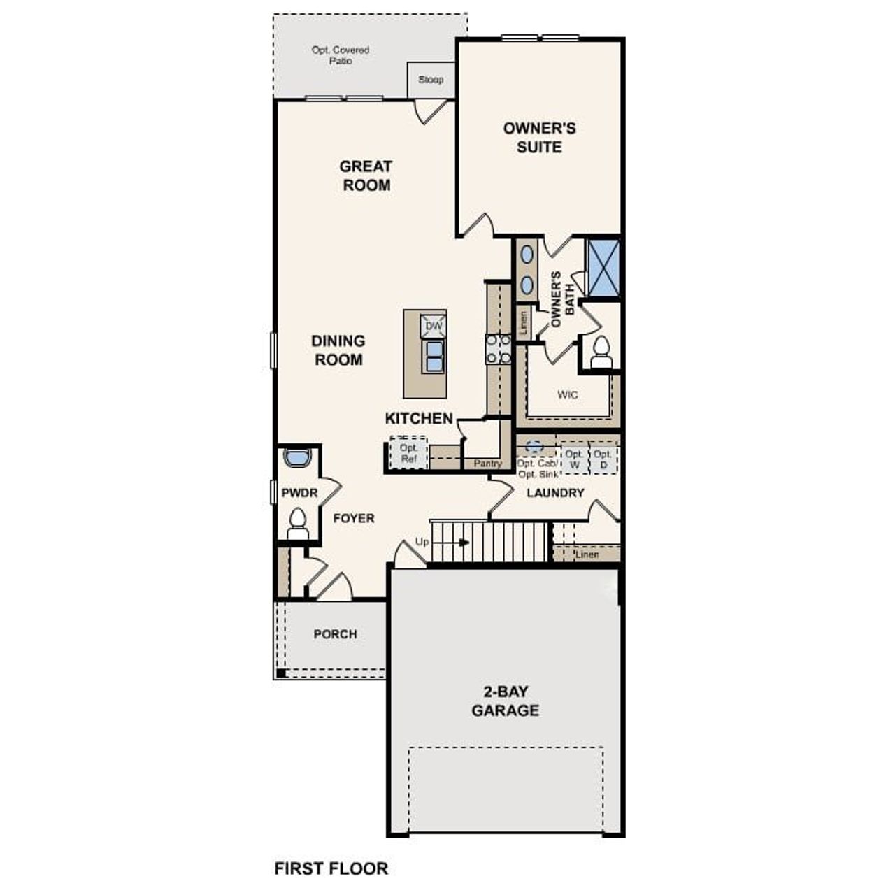 2D floor plan layout of this home in Evelyn, Austin, TX (Image 2). 2D floor plan layout of this home in Evelyn, Austin, TX (Image 2).