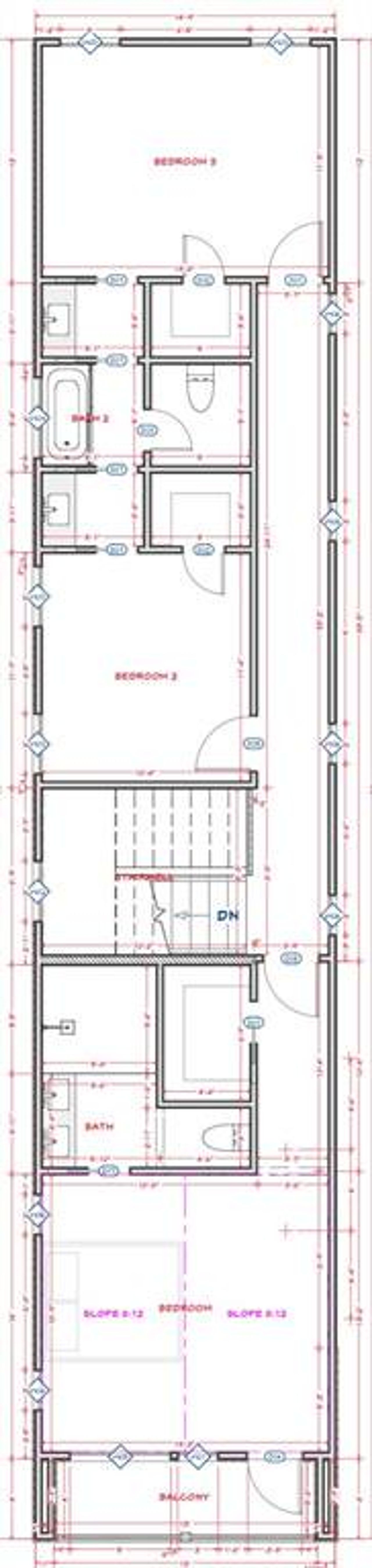 2D floor plan layout of this home in , Dallas, TX (Image 2).