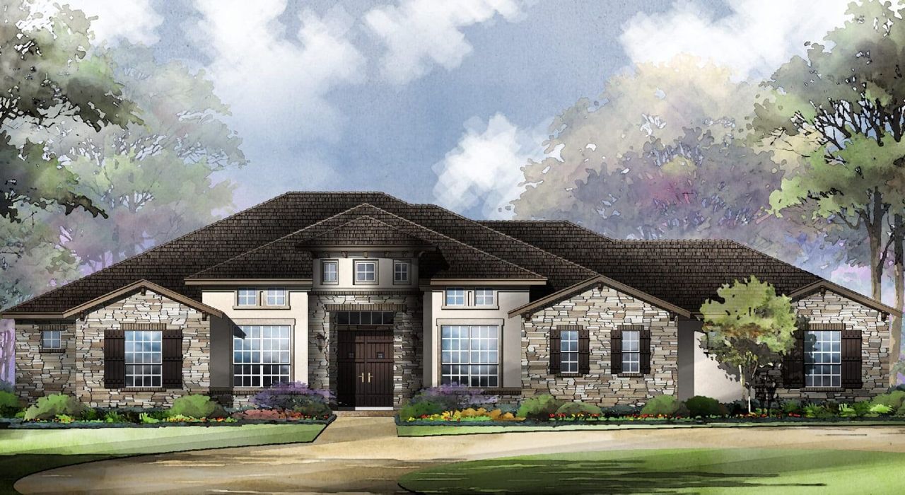 Wimberly Elevation B | Belle Oaks | Sitterle Homes