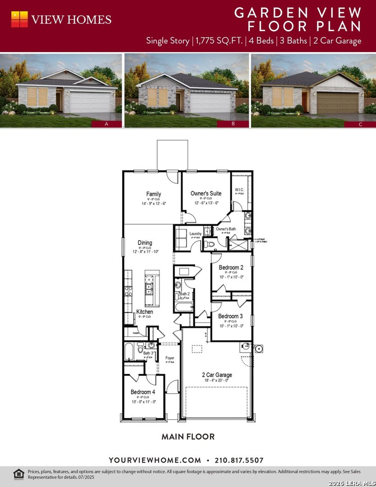 2D floor plan layout of this home in , San Antonio, TX (Image 2). 2D floor plan layout of this home in , San Antonio, TX (Image 2).