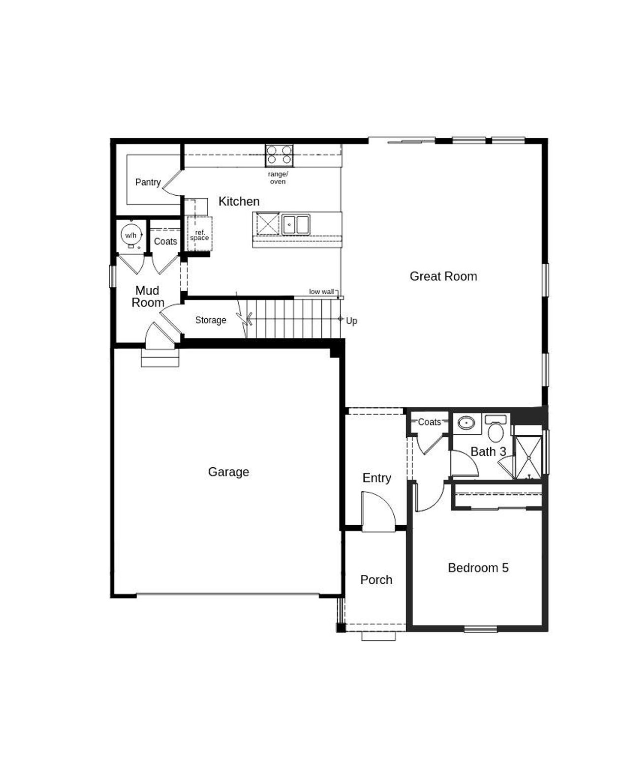 2D floor plan layout of this home in Farmlore, Brighton, CO (Image 2).