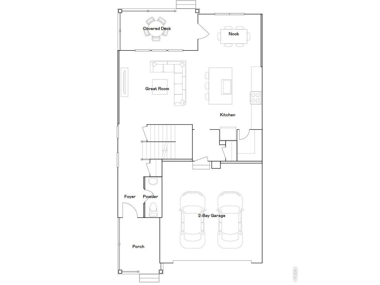 2D floor plan layout of this home in Timber Lark, Fort Collins, CO (Image 2). 2D floor plan layout of this home in Timber Lark, Fort Collins, CO (Image 2).