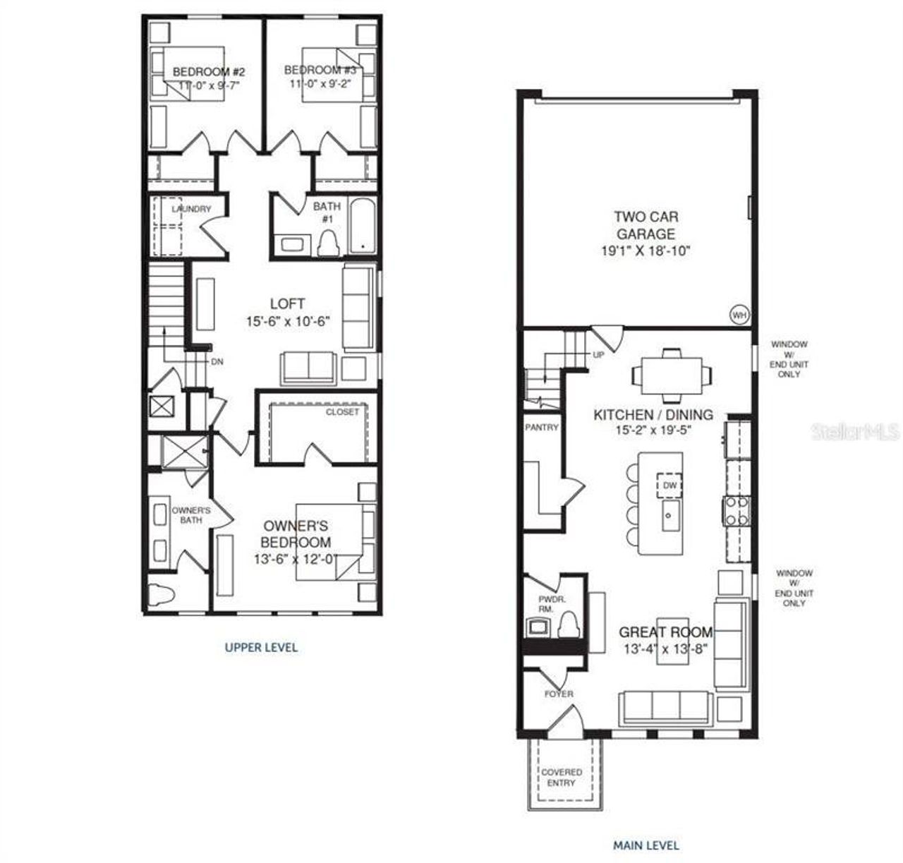 2D floor plan layout of this home in Lingo Landing, Orlando, FL (Image 2). 2D floor plan layout of this home in Lingo Landing, Orlando, FL (Image 2).