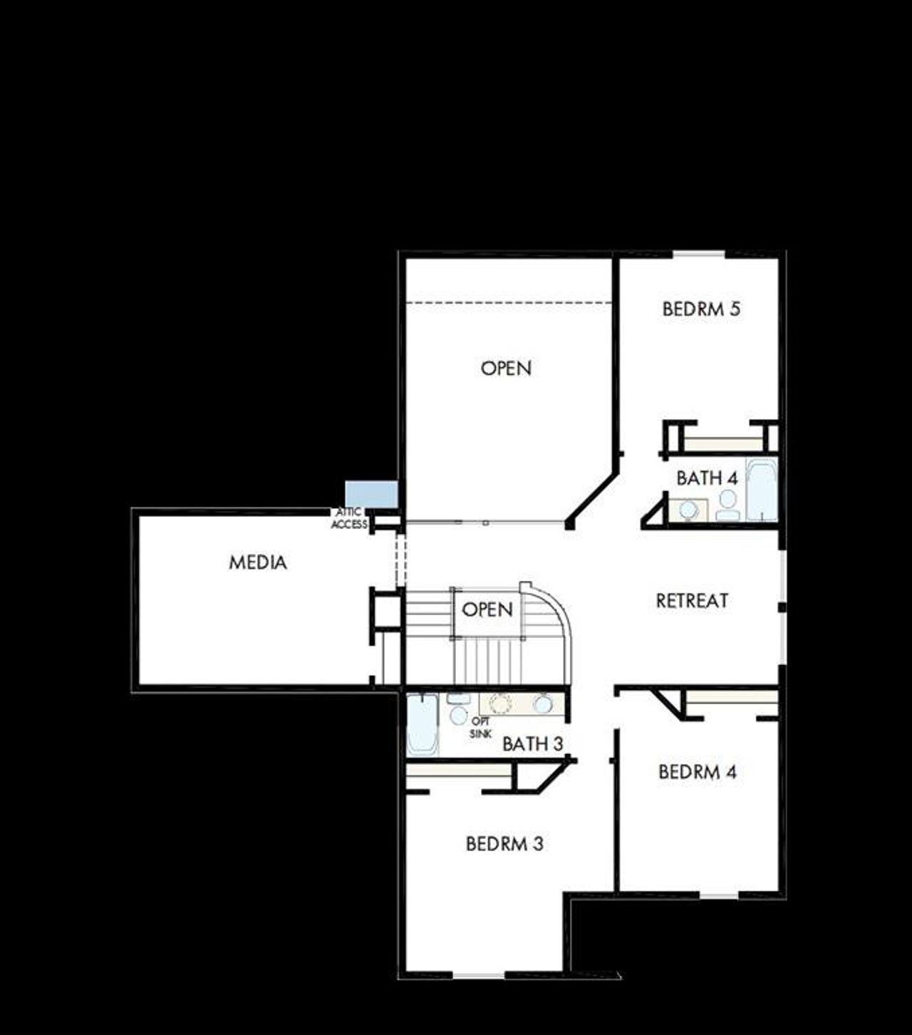 View of room layout