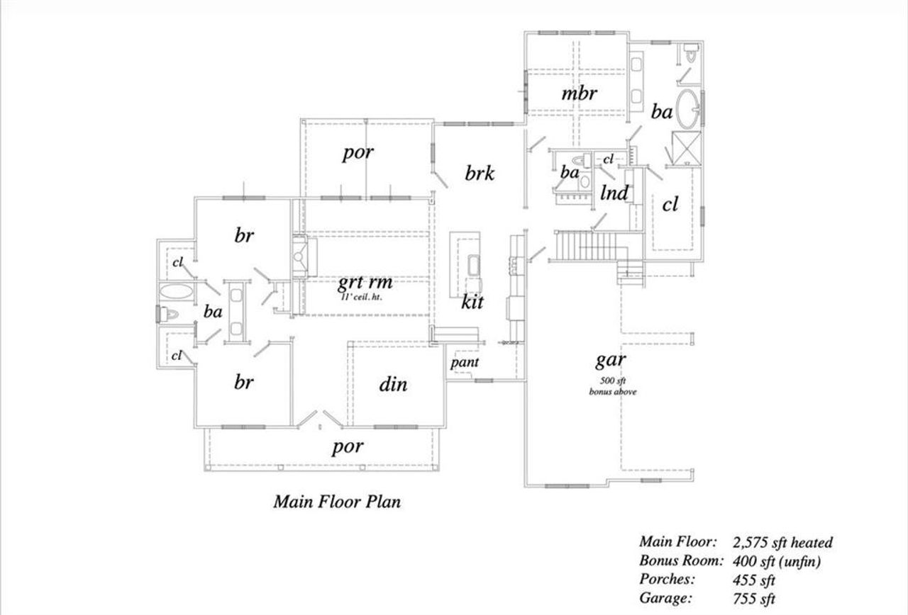 2D floor plan layout of this home in , Gainesville, GA (Image 2). 2D floor plan layout of this home in , Gainesville, GA (Image 2).