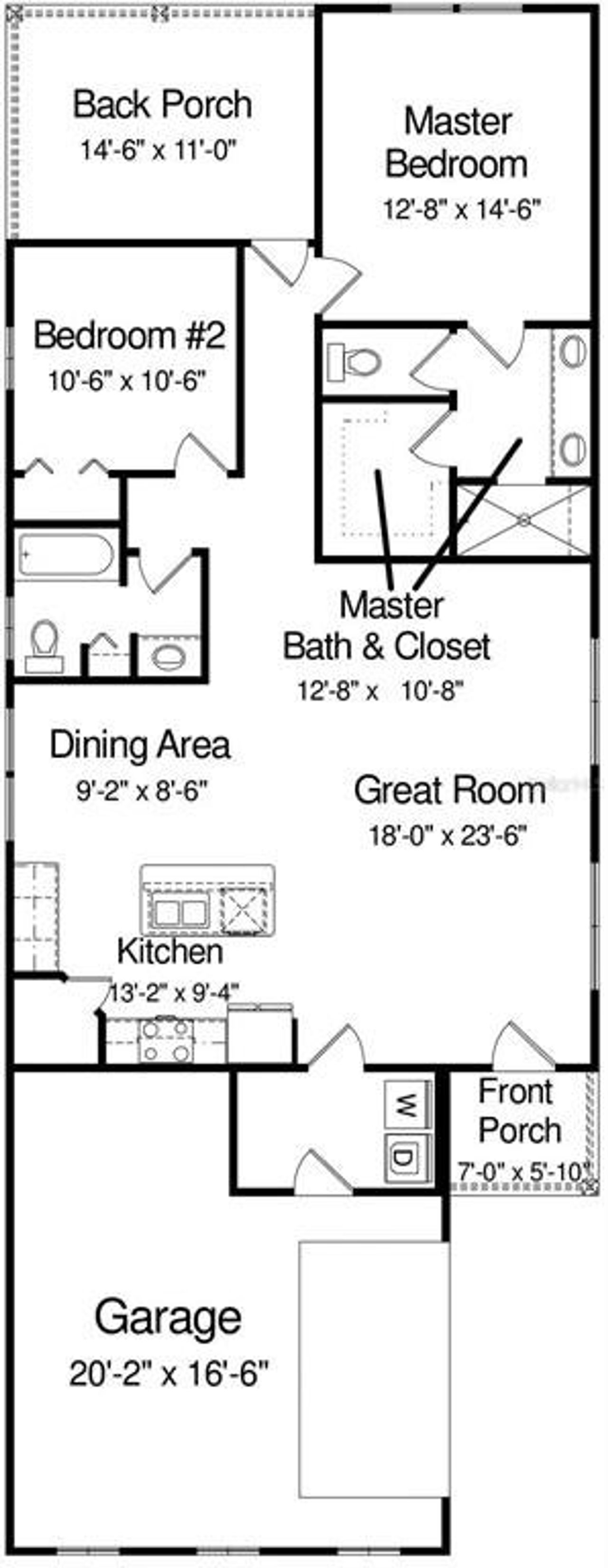 Bradford Floor Plan Bradford Floor Plan