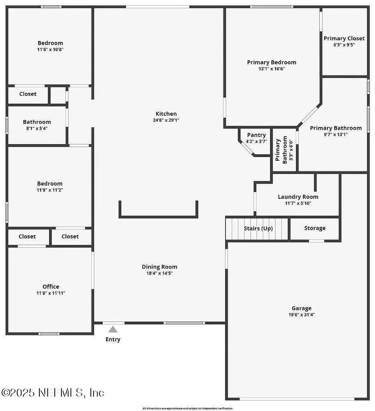 2D floor plan layout of this home in , Yulee, FL (Image 2).