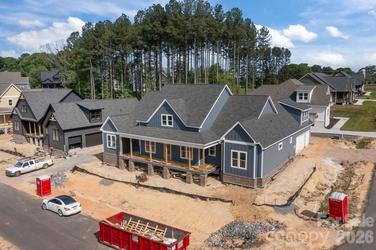 In-progress construction of a new home in , Statesville, NC (Image 2).