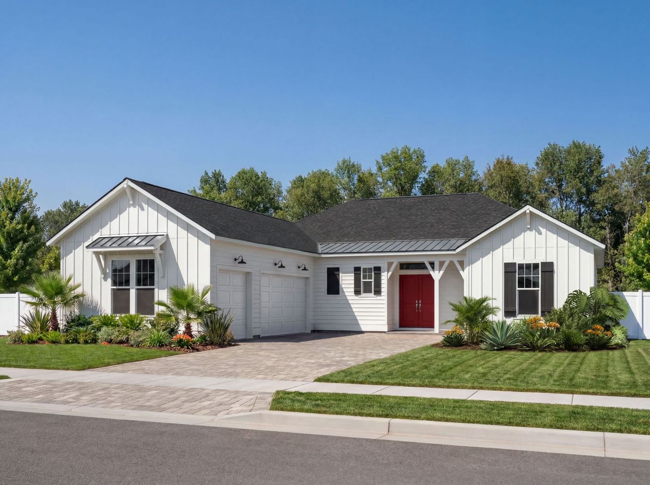 Representative exterior photo of a completed home built from the Astor by Pulte Homes in Oakmere, Jacksonville, FL (Image 2).