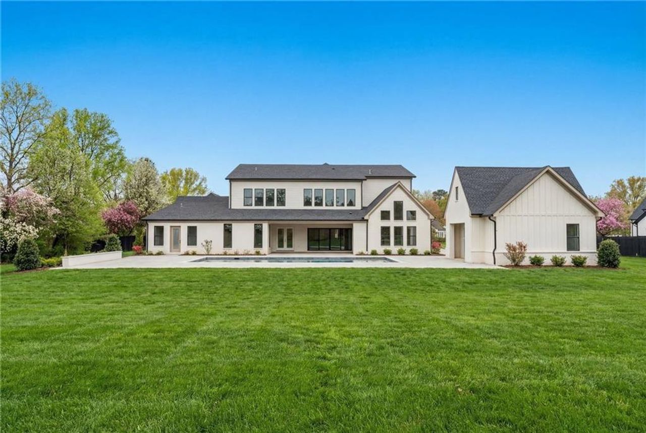 Exterior details and patio area of a home in , Dacula (Image 2).