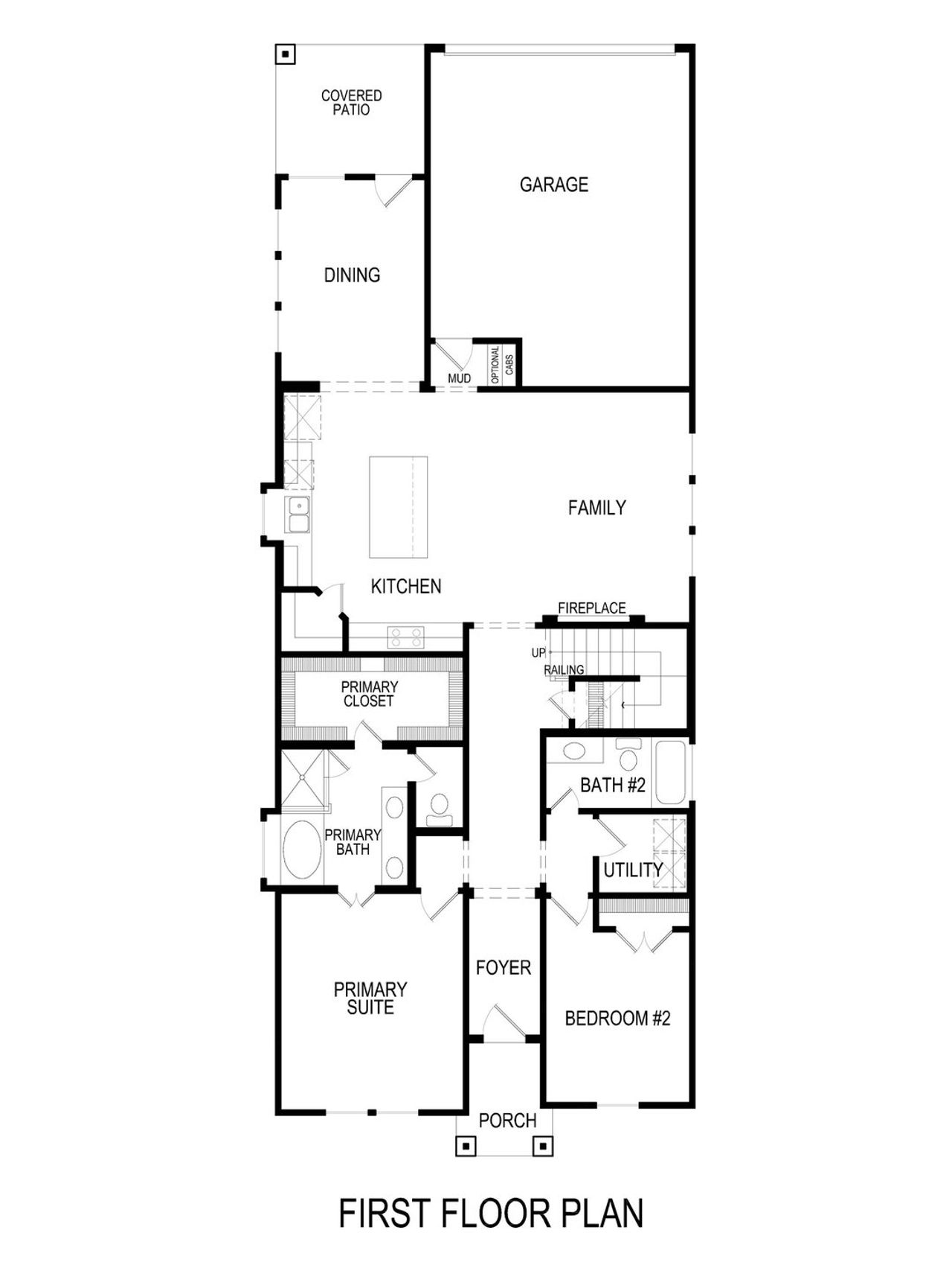2D floor plan layout of this home in Trails at Cottonwood Creek, Rowlett, TX (Image 2). 2D floor plan layout of this home in Trails at Cottonwood Creek, Rowlett, TX (Image 2).