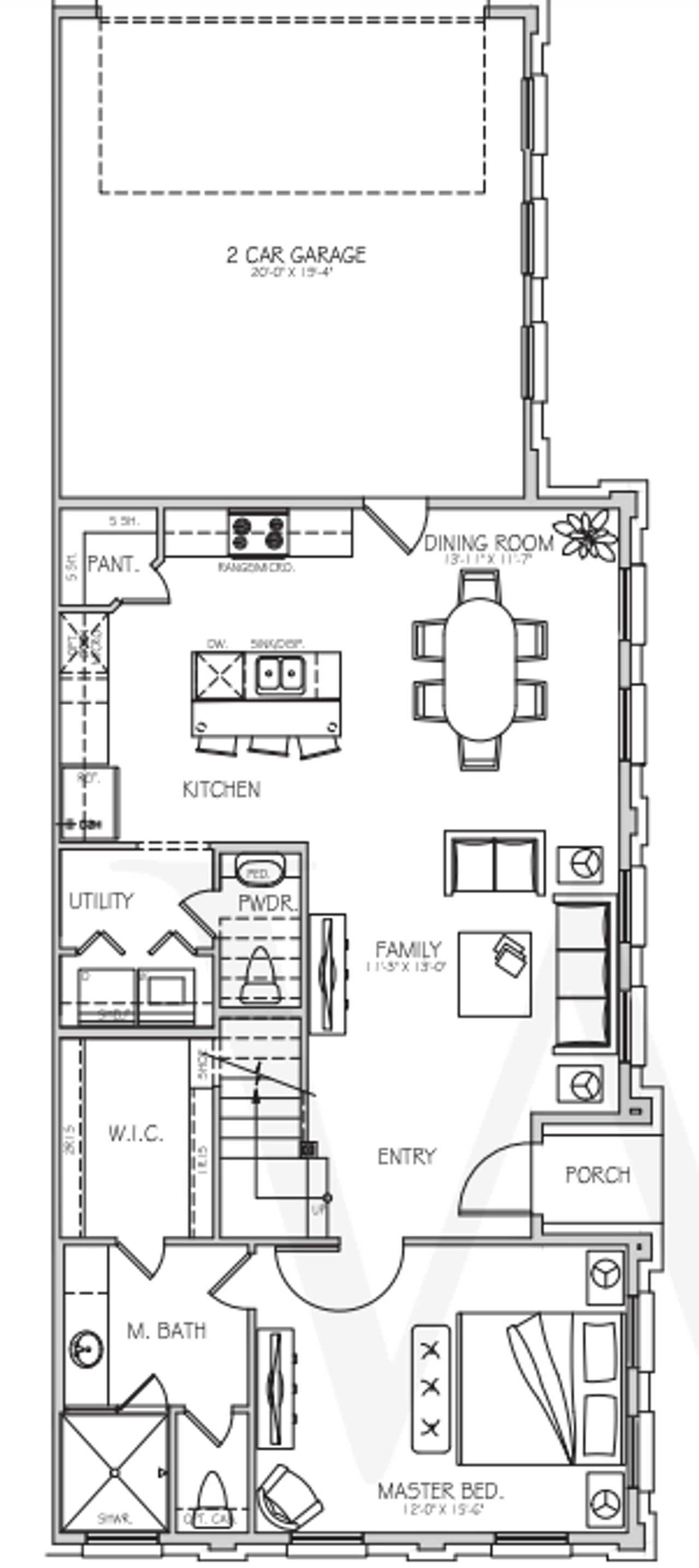 2D floor plan layout for the The Charlotte by Windmiller Custom Homes in Parkland, Fort Worth, TX (Image 2). 2D floor plan layout for the The Charlotte by Windmiller Custom Homes in Parkland, Fort Worth, TX (Image 2).